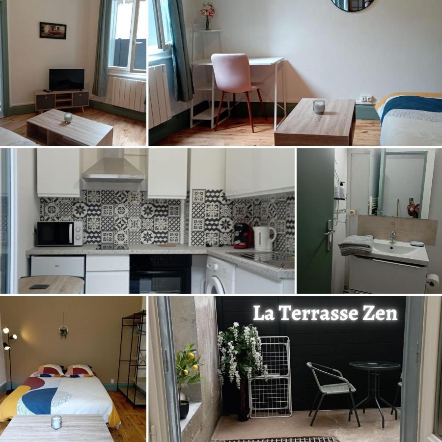 La Terrasse Zen Dacher - Superbe Appartement 30 M2 Tout Equipe Avec Terrasse Coeur Vichy Proche Gare Thermes Cures Экстерьер фото